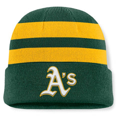 Athletics Fanatics Baseline Cuffed Knit Hat | MLB Outlet