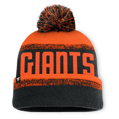 San Francisco Giants Fanatics No-Doubter Cuffed Knit Hat with Pom | MLB Online