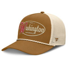 Washington Nationals Fanatics A-Frame Trucker Adjustable Hat | MLB Outlet