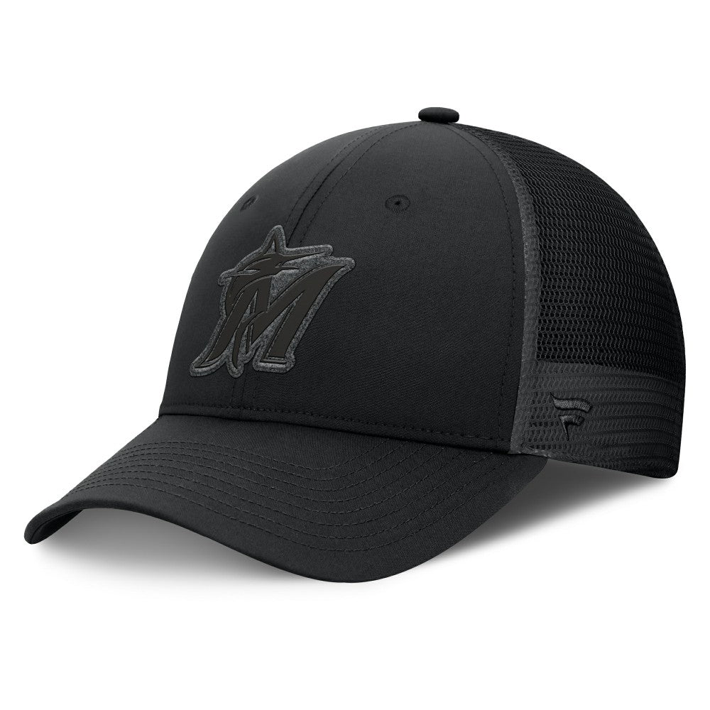 Miami Marlins Fanatics Launch Adjustable Trucker Hat | MLB Outlet
