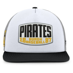 Pittsburgh Pirates Fanatics Cranked Foam Front Patch Trucker Adjustable Hat | MLB Online