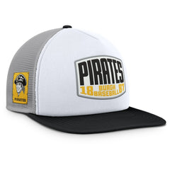 Pittsburgh Pirates Fanatics Cranked Foam Front Patch Trucker Adjustable Hat | MLB Online