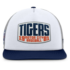 Detroit Tigers Fanatics Cranked Foam Front Patch Trucker Adjustable Hat | MLB On Sale