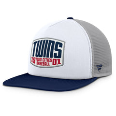 Minnesota Twins Fanatics Cranked Foam Front Patch Trucker Adjustable Hat | MLB Near me