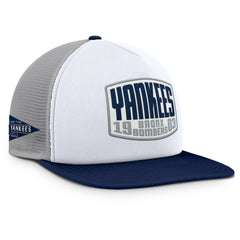 New York Yankees Fanatics Cranked Foam Front Patch Trucker Adjustable Hat | MLB Discount