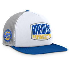Milwaukee Brewers Fanatics Cranked Foam Front Patch Trucker Adjustable Hat | MLB Online