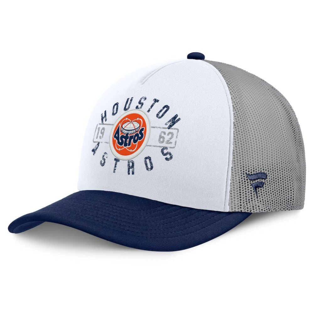 Houston Astros Fanatics Designated A-Frame Foam Front Trucker Adjustable Hat | MLB Shop