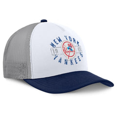 New York Yankees Fanatics Designated A-Frame Foam Front Trucker Adjustable Hat | MLB Discount