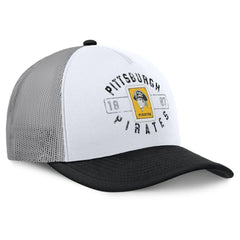 Pittsburgh Pirates Fanatics Designated A-Frame Foam Front Trucker Adjustable Hat | MLB Shop