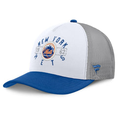 New York Mets Fanatics Designated A-Frame Foam Front Trucker Adjustable Hat | MLB Shop
