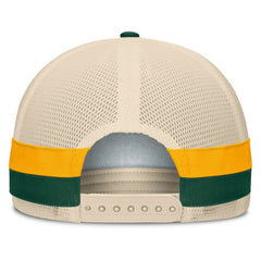 Athletics Fanatics Inherited Side Stripe Trucker Adjustable Hat | MLB Shop