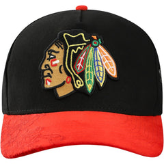 Chicago Blackhawks Mitchell & Ness May Flowers Pro Crown Adjustable Hat Discount