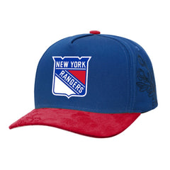 New York Rangers Mitchell & Ness May Flowers Pro Crown Adjustable Hat Sale