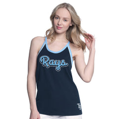 Tampa Bay Rays G-III 4Her by Carl Banks Women's Curveball Racerback Tank Top | MLB On Sale