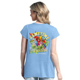Atlanta Braves Margaritaville Women's Gametime is Paradise T-Shirt | MLB Discount