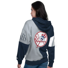 New York Yankees Starter Women's Curve Ball Full Zip Hoodie Sweatshirt | MLB Online