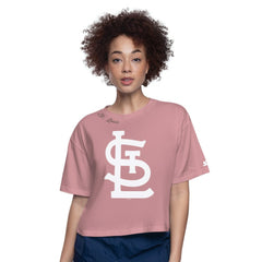 St. Louis Cardinals Starter Women's Play the Ball Boxy Cropped T-Shirt | MLB Discount