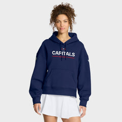 Washington Capitals Fanatics Women's Authentic Pro Primary Pullover Hoodie Outlet