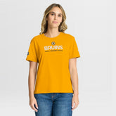 Boston Bruins Fanatics Women's Authentic Pro Primary T-Shirt For Sale