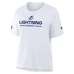 Tampa Bay Lightning Fanatics Women's Authentic Pro Primary T-Shirt Sale