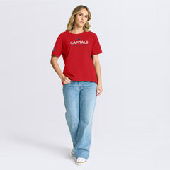 Washington Capitals Fanatics Women's Authentic Pro Primary T-Shirt For Sale