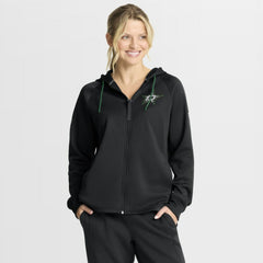 Dallas Stars Fanatics Women's Authentic Pro Rink Raglan Full-Zip Hoodie Discount