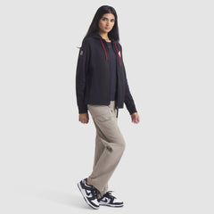 Detroit Red Wings Fanatics Women's Authentic Pro Rink Raglan Full-Zip Hoodie Sale