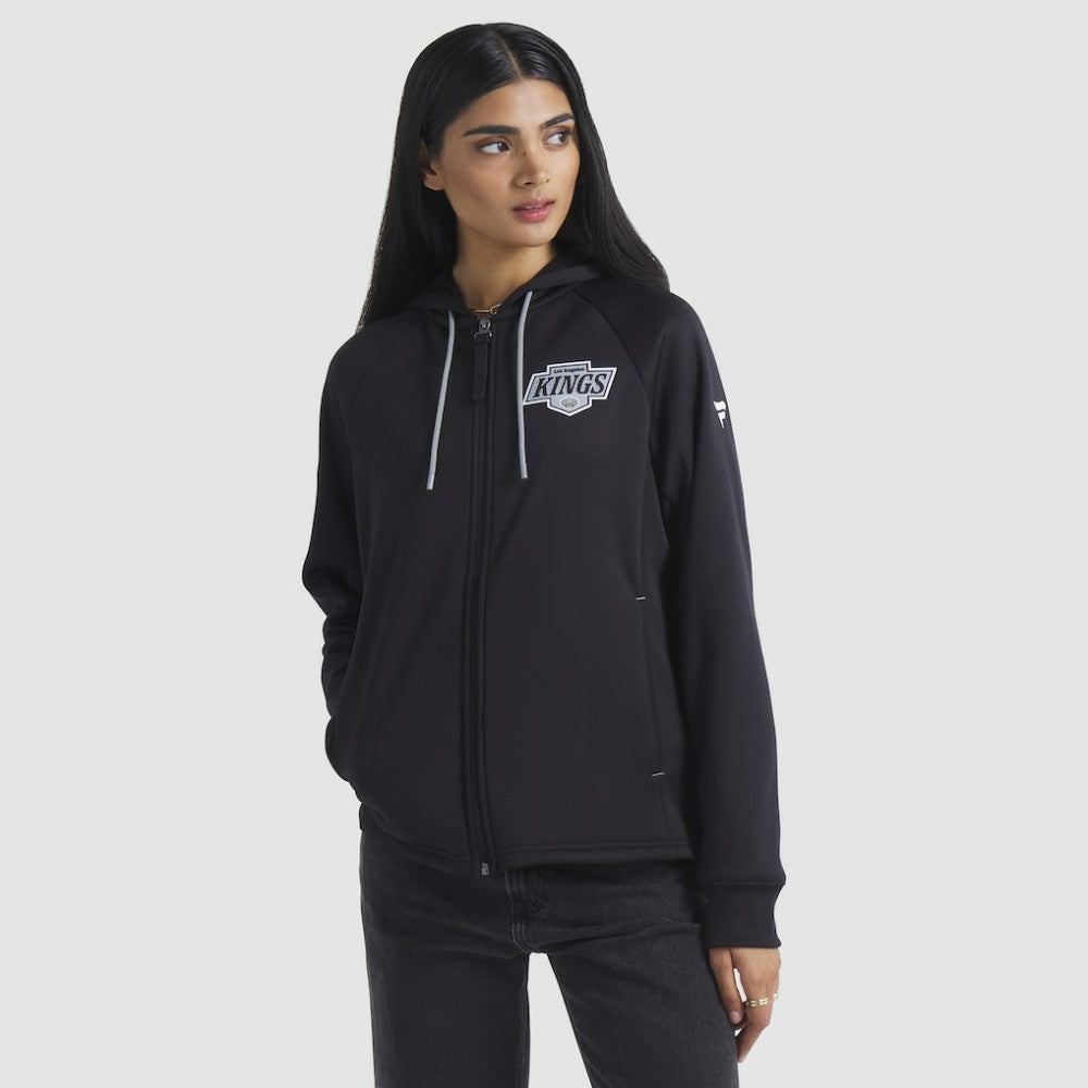 Los Angeles Kings Fanatics Women's Authentic Pro Rink Raglan Full-Zip Hoodie Online