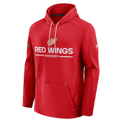 Detroit Red Wings Fanatics Authentic Pro Centennial Rink Hoodie - Red On Sale