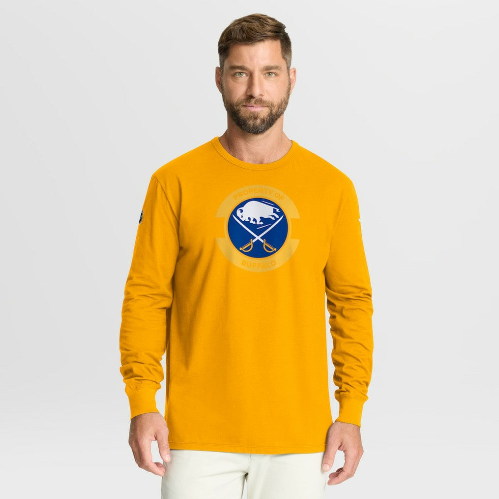Buffalo Sabres Fanatics Authentic Pro Property Of Practice Long Sleeve T-Shirt Sale