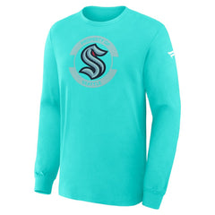Seattle Kraken Fanatics Authentic Pro Property Of Practice Long Sleeve T-Shirt Discount