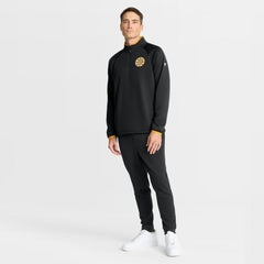 Boston Bruins Fanatics Authentic Pro Rink Raglan Quarter-Zip Pullover On Sale