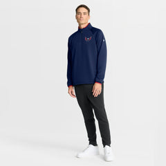 Washington Capitals Fanatics Authentic Pro Rink Raglan Quarter-Zip Pullover For Sale