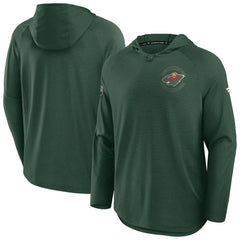 Minnesota Wild Fanatics Authentic Pro Rink Hoodie Sale