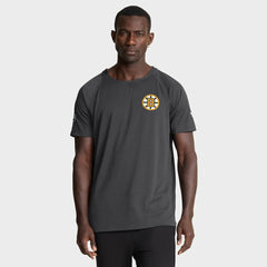 Boston Bruins Fanatics Authentic Pro Rink Raglan Performance T-Shirt On Sale