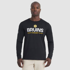 Boston Bruins Fanatics Authentic Pro Rink Tech Long Sleeve T-Shirt Online