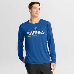 Buffalo Sabres Fanatics Authentic Pro Rink Tech Long Sleeve T-Shirt Sale