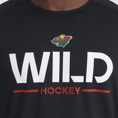 Minnesota Wild Fanatics Authentic Pro Rink Tech Long Sleeve T-Shirt Outlet