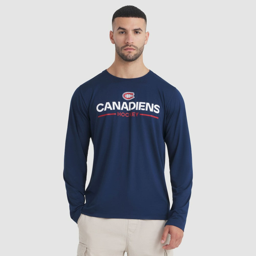 Montreal Canadiens Fanatics Authentic Pro Rink Tech Long Sleeve T-Shirt Online