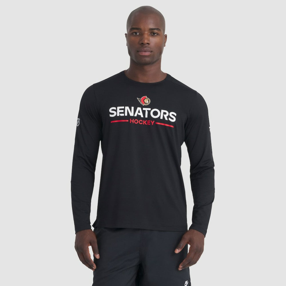 Ottawa Senators Fanatics Authentic Pro Rink Tech Long Sleeve T-Shirt Discount