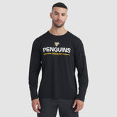 Pittsburgh Penguins Fanatics Authentic Pro Rink Tech Long Sleeve T-Shirt For Sale