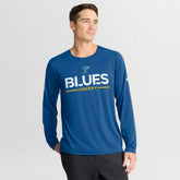 St. Louis Blues Fanatics Authentic Pro Rink Tech Long Sleeve T-Shirt Sale