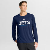 Winnipeg Jets Fanatics Authentic Pro Rink Tech Long Sleeve T-Shirt Outlet