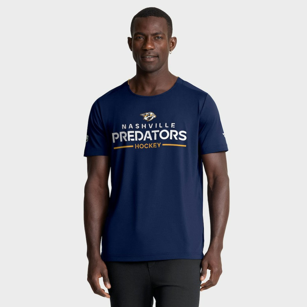 Nashville Predators Fanatics Authentic Pro Rink Tech T-Shirt Discount