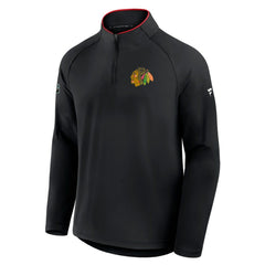 Chicago Blackhawks Fanatics Authentic Pro Rink Training Quarter-Zip Pullover Online