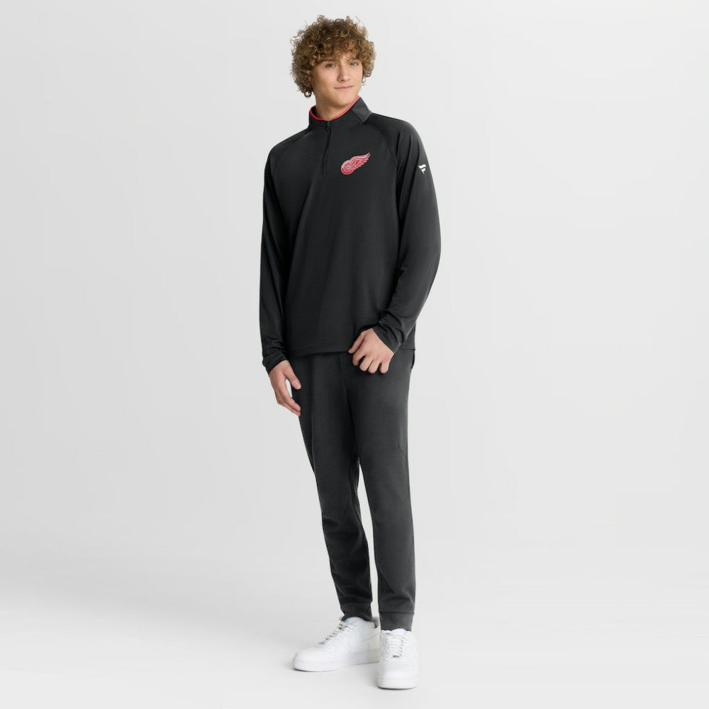 Detroit Red Wings Fanatics Authentic Pro Rink Training Quarter-Zip Pullover Sale