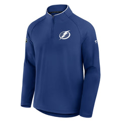 Tampa Bay Lightning Fanatics Authentic Pro Rink Training Quarter-Zip Pullover For Sale
