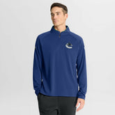 Vancouver Canucks Fanatics Authentic Pro Rink Training Quarter-Zip Pullover For Sale