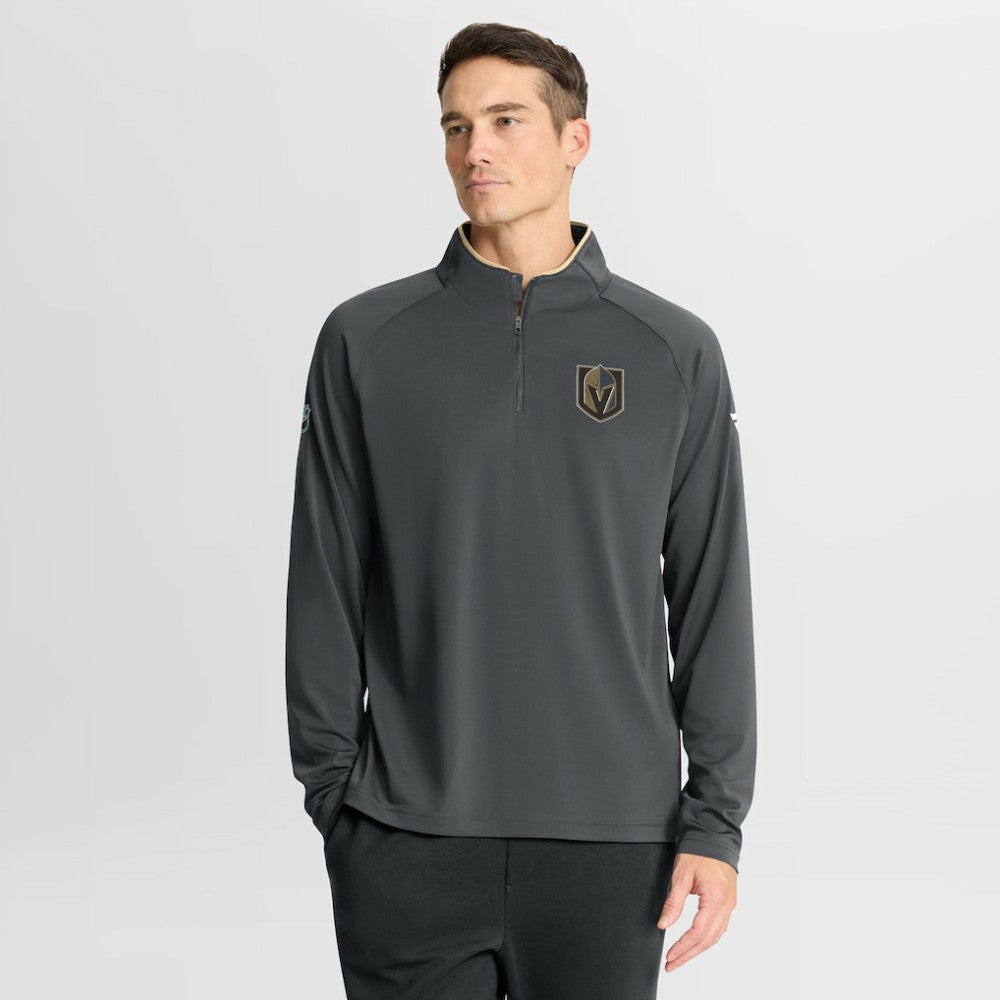 Vegas Golden Knights Fanatics Authentic Pro Rink Training Quarter-Zip Pullover Online