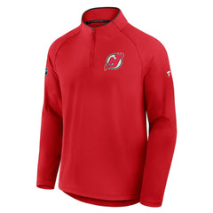 New Jersey Devils Fanatics Authentic Pro Rink Training Quarter-Zip Pullover Sale